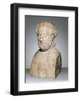 Bust of Thucydides-null-Framed Giclee Print