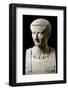 Bust of Tiberius (Tiberio Claudio Nerone)-null-Framed Photographic Print