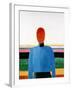 Bust of Woman-Kasimir Malevich-Framed Giclee Print