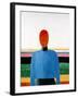 Bust of Woman-Kasimir Malevich-Framed Giclee Print