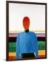 Bust of Woman-Kasimir Malevich-Framed Giclee Print