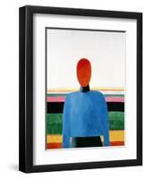 Bust of Woman-Kasimir Malevich-Framed Giclee Print