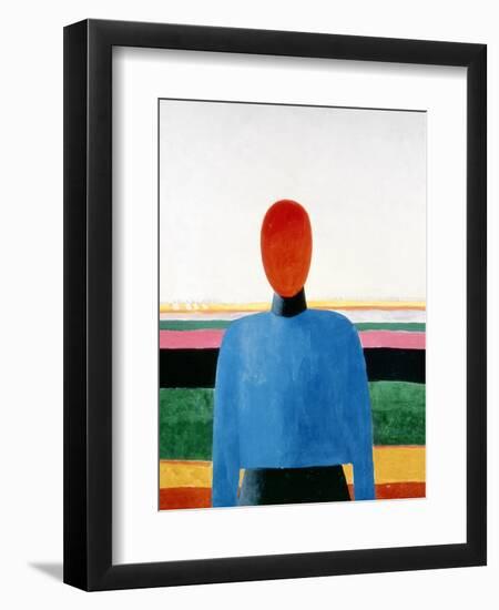 Bust of Woman-Kasimir Malevich-Framed Giclee Print