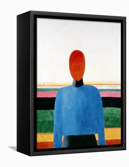 Bust of Woman-Kasimir Malevich-Framed Stretched Canvas