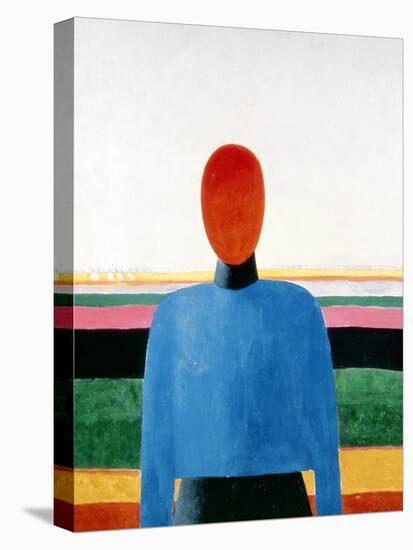 Bust of Woman-Kasimir Malevich-Stretched Canvas