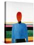 Bust of Woman-Kasimir Malevich-Stretched Canvas
