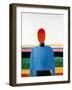 Bust of Woman-Kasimir Malevich-Framed Giclee Print