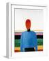 Bust of Woman-Kasimir Malevich-Framed Giclee Print