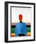 Bust of Woman-Kasimir Malevich-Framed Premium Giclee Print