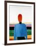 Bust of Woman-Kasimir Malevich-Framed Giclee Print