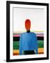 Bust of Woman-Kasimir Malevich-Framed Giclee Print