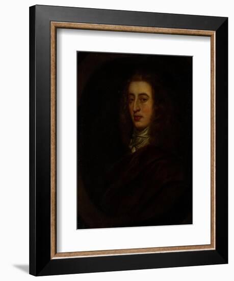 Bust Portrait of a Young Man, So-Called Samuel Pepys, C.1800-Sir Peter Lely-Framed Giclee Print