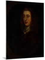 Bust Portrait of a Young Man, So-Called Samuel Pepys, C.1800-Sir Peter Lely-Mounted Giclee Print