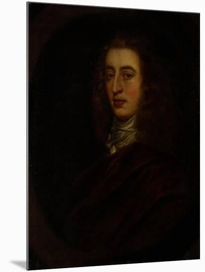 Bust Portrait of a Young Man, So-Called Samuel Pepys, C.1800-Sir Peter Lely-Mounted Giclee Print
