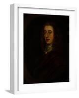 Bust Portrait of a Young Man, So-Called Samuel Pepys, C.1800-Sir Peter Lely-Framed Giclee Print