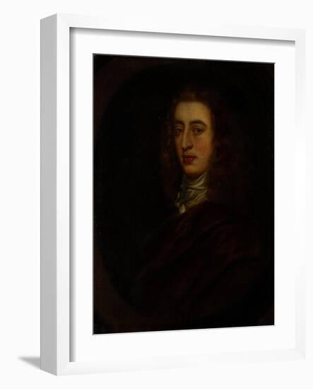 Bust Portrait of a Young Man, So-Called Samuel Pepys, C.1800-Sir Peter Lely-Framed Giclee Print