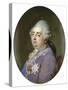 Bust Portrait of Louis XVI (1754-1793)-Jean Guerin-Stretched Canvas