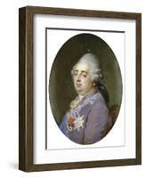 Bust Portrait of Louis XVI (1754-1793)-Jean Guerin-Framed Giclee Print