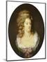 Bust Portrait of Marie-Antoinette (1755-1793)-Jean Guerin-Mounted Premium Giclee Print