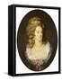 Bust Portrait of Marie-Antoinette (1755-1793)-Jean Guerin-Framed Stretched Canvas