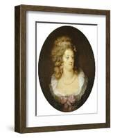 Bust Portrait of Marie-Antoinette (1755-1793)-Jean Guerin-Framed Giclee Print