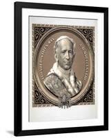 Bust Portrait of Pope Leo XIII-null-Framed Giclee Print