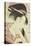 Bust Portrait of the Heroine Kioto of the Itoya-Kitagawa Utamaro-Stretched Canvas