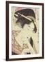 Bust Portrait of the Heroine Kioto of the Itoya-Kitagawa Utamaro-Framed Giclee Print