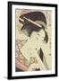 Bust Portrait of the Heroine Kioto of the Itoya-Kitagawa Utamaro-Framed Giclee Print