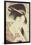 Bust Portrait of the Heroine Kioto of the Itoya-Kitagawa Utamaro-Framed Giclee Print