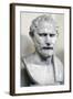 Bust Sculpture of Demosthenes-null-Framed Photographic Print