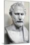 Bust Sculpture of Demosthenes-null-Mounted Photographic Print