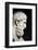 Bust Sculpture of Epicurus-null-Framed Photographic Print