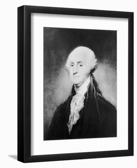 Bust=Style Painting of George Washington-null-Framed Giclee Print