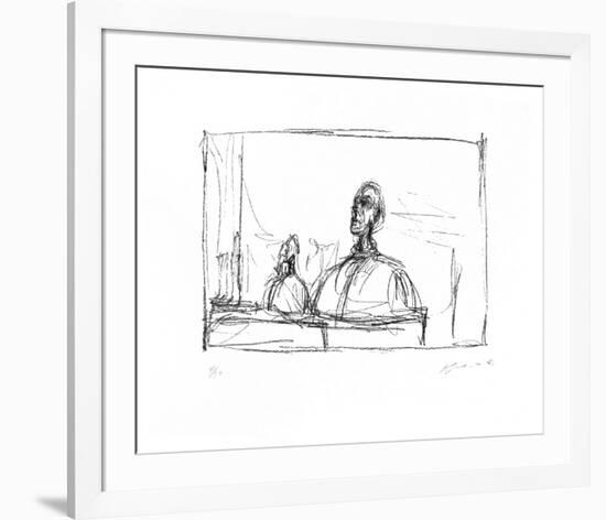 Buste, 1954-Alberto Giacometti-Framed Collectable Print
