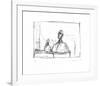 Buste, 1954-Alberto Giacometti-Framed Collectable Print