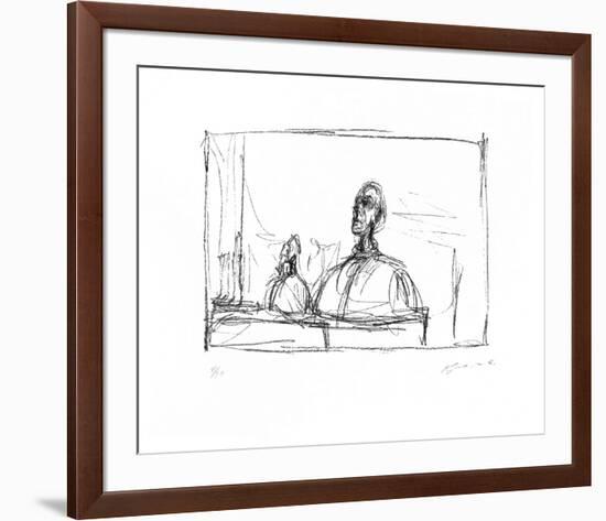 Buste, 1954-Alberto Giacometti-Framed Collectable Print