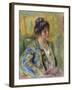 Buste De Femme En Costume Oriental, C. 1895-Pierre-Auguste Renoir-Framed Giclee Print