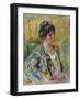 Buste De Femme En Costume Oriental, C. 1895-Pierre-Auguste Renoir-Framed Giclee Print