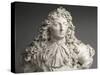 Buste de Louis XIV, roi de France et de Navarre (1638-1715)-Antoine Coysevox-Stretched Canvas