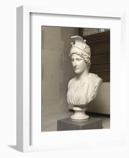 Buste de Rome casquée-null-Framed Giclee Print