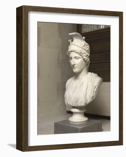 Buste de Rome casquée-null-Framed Giclee Print