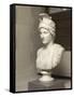 Buste de Rome casquée-null-Framed Stretched Canvas