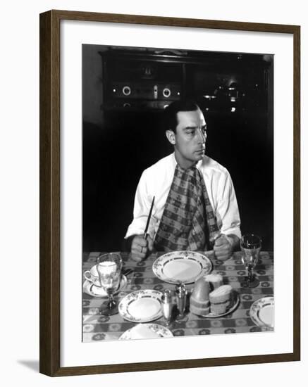 Buster Keaton, 1933-George Hurrell-Framed Photo