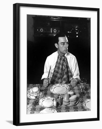 Buster Keaton, 1933-George Hurrell-Framed Photo