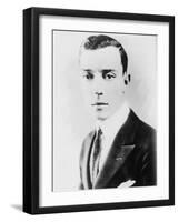 Buster Keaton, c.1915-null-Framed Photographic Print