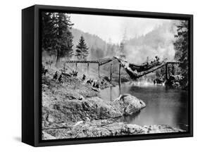 Buster Keaton: The General-Buster Keaton-Framed Stretched Canvas