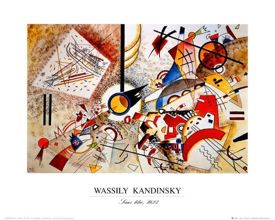 Bustling Aquarelle, c.1923-Wassily Kandinsky-Lamina Framed Art Print