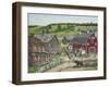 Busy Barnyard-Bob Fair-Framed Giclee Print