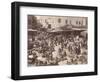 Busy Bazaar in Jaffa-null-Framed Photographic Print